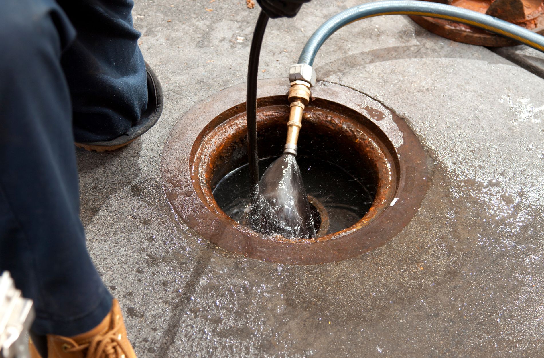 main line drain blockage